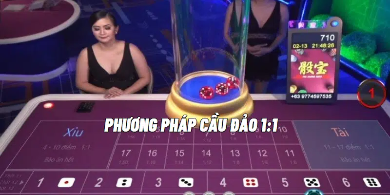 Soi cầu tài xỉu bằng phương pháp đảo cầu 1:1