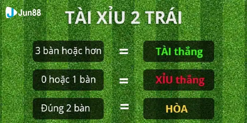 Kèo Tài Xỉu 2 Trái Là Gì? Nguyên Tắc Đọc Kèo Cực Chuẩn 2024